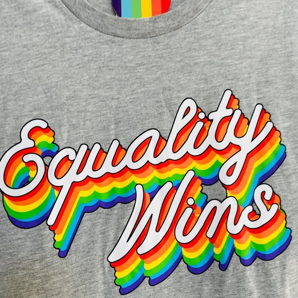EQUALITY WINS Tee SHIRT NWT Size XL - Picture 9 of 11